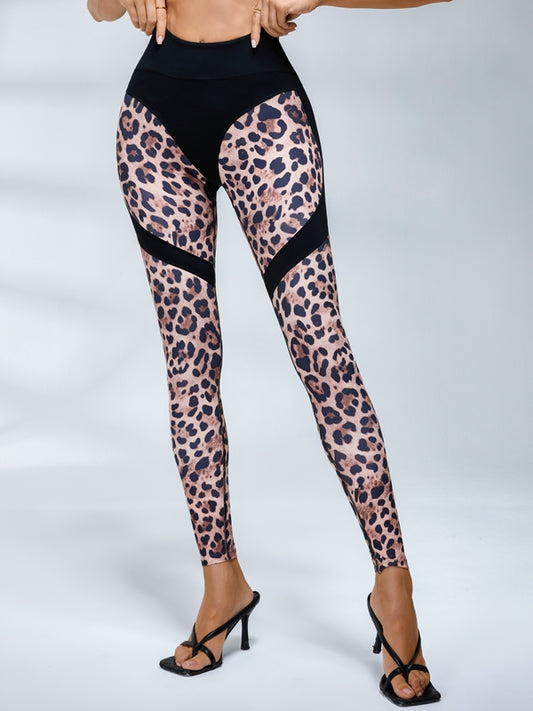 ❤ZASUWA Female Leopard Print Push Up Design Leggings