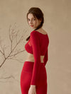 ZASUWA Female Sexy Sheer Mesh Long Sleeves