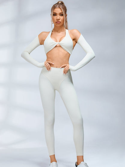 Super Twist Thumbhole Cropped Top