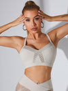 ZASUWA Female Mesh Cross Back Quick Dry Tracksuit