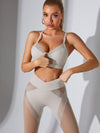 ZASUWA Female Mesh Quick Dry Elastic Tight Leggings