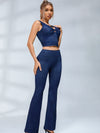 ZASUWA Female Faux Denim Quick Flare Leggings
