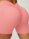 ZASUWA Female Scrunch Bum Spandex Gym Booty Shorts