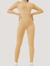 ZASUWA Female Ribbed Thumbhole Jumpsuit