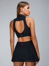 ZASUWA Female Cutout V Shape Waist Skirt