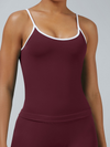 Stripes Backless Seamless Tank