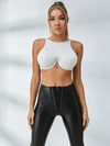 Leather Push Up Cross Back Tracksuit