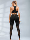 ZASUWA Female Sexy Sheer Mesh Hip-lift Tracksuit