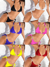 ZASUWA Female Crystal Decoration Bikini Set