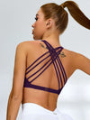 ZASUWA Female Pure White Beauty Back Sports Bras