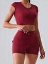 ZASUWA Female Unique Cut Out Pocket Scrunch Bum Sportswear