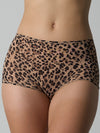 ZASUWA Female Tiger Stripes Print Boxer Briefs Panties