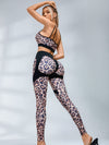 ❤ZASUWA Female Leopard Print Push Up Design Leggings