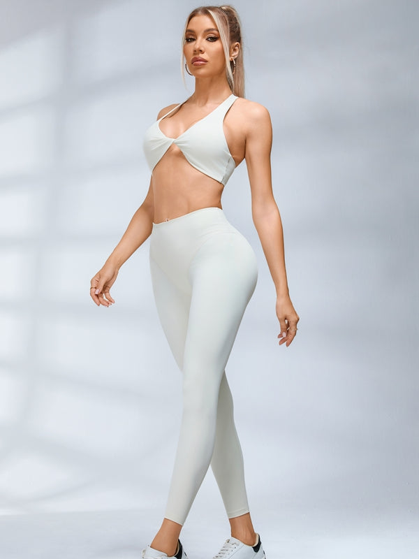 Super Twist Thumbhole Cropped Top