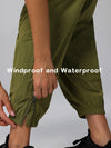 ZASUWA Female Drawstring Pocket Casual Cargo 2 in 1 Design Pants