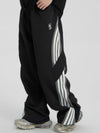 ZASUWA Female Pocket Casual Cargo Quick Dry Stripe Pants