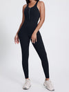ZASUWA Female Sexy Cutout Zipper Booty Jumpsuit