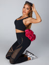 ZASUWA Female Sexy Fishnet Quick-dry High-rise Leggings