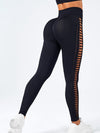 ZASUWA Female Lace-up Breathable Scrunch Bum High-waisted Leggings