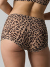 ZASUWA Female Tiger Stripes Print Boxer Briefs Panties