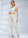 ZASUWA Female Sexy Sheer Mesh Push Up Hip-lift Tracksuit