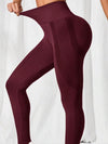 ZASUWA Female Hip-lift Seamless High-waisted Elastic tight Leggings ﻿