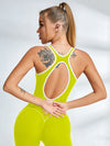 Backless Stripes Jumpsuit