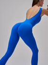 ZASUWA Female Backless Scrunch Bum Jumpsuit