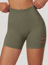 ZASUWA Female Hollow Out Hip-lift Quick-dry High-waisted Seamless Shorts