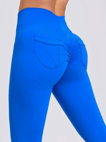 ZASUWA Female Pocket Scrunch Bum Leggings