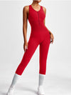 ZASUWA Female Zipper Hollow Out Jumpsuit