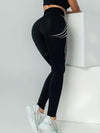 ZASUWA Female Contrast Color Print Leggings