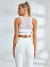 Sexy Sheer Mesh Push Up Tracksuit