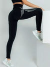 ZASUWA Female Contrast Color Print Leggings