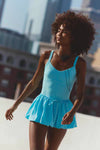 ZASUWA Female Hollow Out Flower bud Short Dress