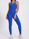 ZASUWA Female Sexy Cutout Zipper Booty Jumpsuit