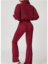 ZASUWA Female Fleece Pocket Cropped Jacket