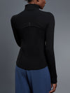ZASUWA Female Sexy Zipper Pocket Thumbhole Jacket