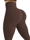 ZASUWA Female Seamless Scrunch Bum Leggings