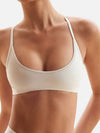 ZASUWA Female I-shaped Adjustable Strap U Collar Quick Dry Backless Sports Bras