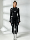 Backless Zipper Jumpsuit