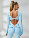 Sexy Cutout Pocket Booty Cargo Jumpsuit