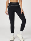 ZASUWA Female Contrast Color Stripes Booty Leggings