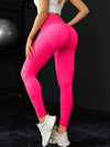 ZASUWA Female Stripes High-waisted Yoga Leggings