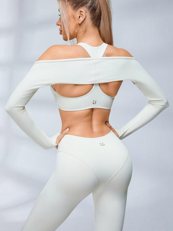 Super Twist Thumbhole Cropped Top