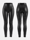 ❤PU Heart-Shape-Hip Leggings