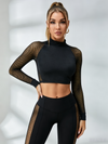 ❤Unique Wildest Leopard Net Style Long Sleeves