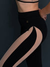 ❤ZASUWA Female Super Sexy Unique Sheer Mesh Split Tracksuit