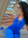 ZASUWA Female Hollow Out Beauty Back Jumpsuit