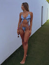 ZASUWA Female Cowboy Hollow Out Cross Back One-Piece